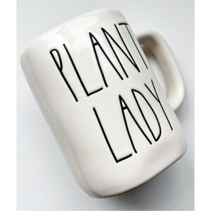 Rae Dunn • Plant Lady Green Lined Coffee Mug